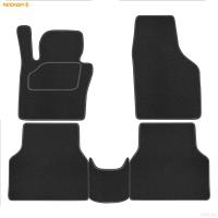Коврики салона Rezkon текстильные для Volkswagen Tiguan (2007-2016) № 2035025100