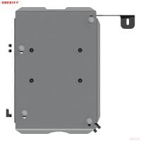 Защита топливного бака для Renault Duster (2015-2020) № 18.2606