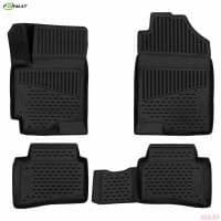 Коврики в салон 3D Format для Hyundai Solaris (2017-2022) № FORMAT.3D2065210