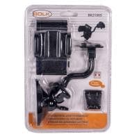 Держатель телефона (навигатора) Bolk раздвижной 60-110 мм на лобовое стекло / панель № BK21005