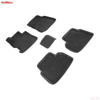 Коврики салона Eva 3D "ромб" для Honda Civic седан (2012-2015) № 95297