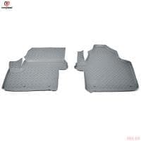 Коврики салона Norplast передние для Volkswagen Crafter (2006-2011) серые № NPL-Po-95-11-G