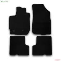 Коврики салона Klever текстильные Econom без подпятника для Renault Duster 2WD/4WD (2015-2020) с ручкой для дистанц. откр. лючка бензобака № KLEVER01413301200k
