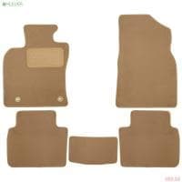 Коврики салона Klever текстильные Premium для Toyota Camry (2018-2024) бежевые № KLEVER044810022112kh