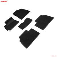 Коврики салона Lux текстильные для Hyundai Elantra (2021-2025) № 96087