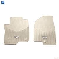 Коврики салона передние Премиум оригинальные для Cadillac Escalade ESV (2020-2025) бежевые № 84725287