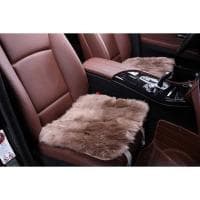 Накидка из натурального меха (длинный ворс, цельная шкура класс А) № KD078