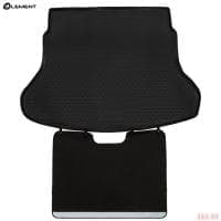 Коврик в багажник с функцией защиты бампера Econom для Hyundai Solaris (2017-2022) № ELEMENT.SET.002