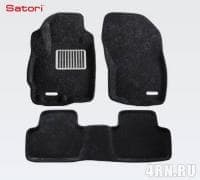 Коврики салона Satori Liner 3D Basic текстильные для Mitsubishi Outlander XL (2007-2012) № SI 05-00043