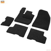 Коврики салона текстильные Lux для Renault Duster (2021-2025) 2WD/4WD цвет графит № 5470103