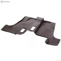 Коврик салона задний оригинальный для Mercedes GL-Class (X166) (2012-2016) коричневые 3-й ряд № A16668416007J07