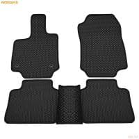 Коврики салона Rezkon EVA cоты резиновые для Toyota RAV4 (2019-2025) с черным кантом № 9034035301