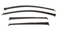 Дефлекторы боковых окон Cobra для Opel Antara (2006-2010) с хромированным молдингом № C31606CR