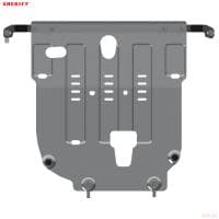 Защита двигателя и КПП для Hyundai Solaris седан (2017-2022) № 10.3323