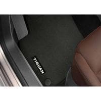 Коврики салона передние текстильные оригинальные Premium для Volkswagen Tiguan (2011-2016) № 5N1061275P WGK