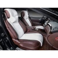 Накидка из искусственного меха (центральная часть, с подголовником и подушкой) № IN025