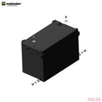 Защита антивандального кожуха аккумулятора для Hyundai Porter фургон (2012-2025) № 20912