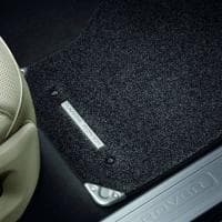 Коврики салона оригинальные Ebony (с логотипом Range Rover) для Land Rover Range Rover SWB (2012-2025) № VPLGS0381PVJ