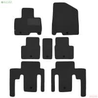 Коврики салона текстильные Premium для Kia Carnival Prestige (2021-2025) 7 шт. № KLEVER0302506922110kh