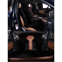 Комплект накидок из искусственного меха (комбинированный ворс) 3 шт № IBKOMP001