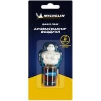 Ароматизатор воздуха MICHELIN Бибендум, подвесной, жидкостный, 5 мл. "бабл гам" № 87855