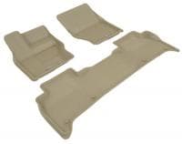 Коврики салона Sotra Liner 3D Lux для Land Rover Discovery 5 (2017-2025) бежевые № ST 74-00657