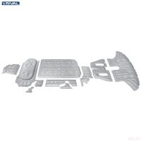 Комплект защиты днища автомобиля для Lixiang L7 (2022-2025) 4WD, АКПП № K333.0406.1