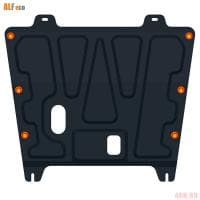 Защита двигателя и КПП для Nissan Qashqai (2007-2013) № ALF-15.11 AL 4