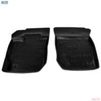 Коврики салона Avtodriver передние резиновые для Lada (ВАЗ) Largus (2012-2025) 2 шт. № ADRJET005-2
