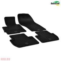 Коврики салона Gumarny Zubri для Mitsubishi ASX (2015-2022) с фиксаторами № ST 32-00398