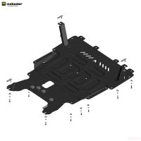 Защита картера и КПП для BAIC U5 Plus (2021-2024) № 58502