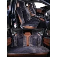 Комплект накидок из искусственного меха (комбинированный ворс) 3 шт № IBKOMP022