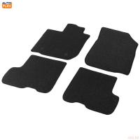 Текстильные коврики салона Standard для Lada (ВАЗ) Largus Cross (2012-2025) 5 мест, графит № 4600301