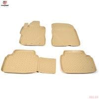 Коврики салона Norplast бежевые для Honda Civic седан (2006-2012) № NPL-Po-30-08-B
