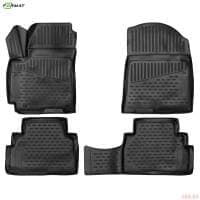 Коврики 3D салона для Kia Soul (2019-2025) № FORMAT.3D02279210