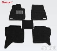 Коврики салона Satori Liner 3D Basic текстильные для Mitsubishi Pajero 5дв. (2008-2021) № SI 05-00079
