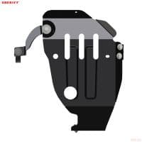 Защита редуктора для Kia Sorento Prime (2018) № 11.3636 V2