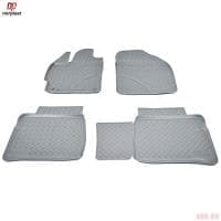 Коврики салона Norplast для Toyota Prius (2009-2015) серые № NPL-Po-88-41-G