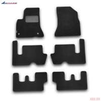 Текстильные коврики в салон Element для Citroen C4 Grand Picasso АКПП (2007-2013) 3 ряда № NLT.10.13.22.110kh