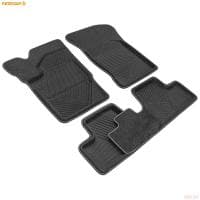 Коврики салона 3D Evaplast текстильные для Lada (ВАЗ) Kalina (1117/1118/1119) (2004-2013) Brand № 4539030100