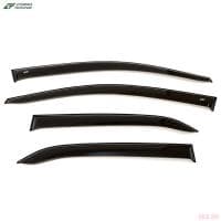 Дефлекторы боковых окон Cobra для Toyota Corolla седан (2007-2013) широкие № TE21107