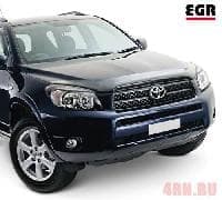 Дефлекторы окон для Toyota RAV4 (), Дымчатый, (4 шт.), Egr