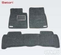 Коврики салона Satori Liner 3D Basic текстильные серые для Toyota Land Cruiser 200 (2008-2011) № SI 05-00196