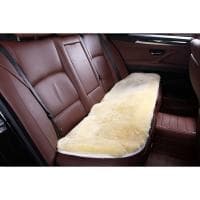 Накидка на заднее сиденье, (натуральный мех, короткий ворс) 1 шт № NC014HT
