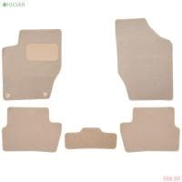Коврики в салон Klever Premium для Peugeot 308 хэтчбек (2007-2014) бежевые № KLEVER04381122112kh