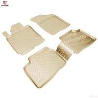 Коврики салона Norplast бежевые для Kia Ceed (2010-2012) № NPL-Po-43-04-B