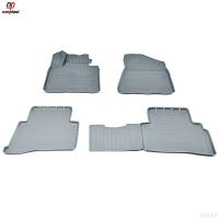 Коврики салона 3D для Kia Sportage (2016-2021) серые № NPA11-C43-525-G