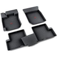 Коврики салона Агатэк резина (с литой перемычкой) для Lada (ВАЗ) Largus универсал (5 мест) (2012-2025) № VSK-00305656