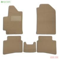 Коврики салона Klever текстильные Premium 5 шт. для Volkswagen Polo седан (2010-2020) бежевые № KLEVER04513022112kh