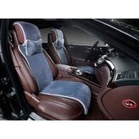 Накидка из искусственного меха (центральная часть, с подголовником и подушкой) № IN022